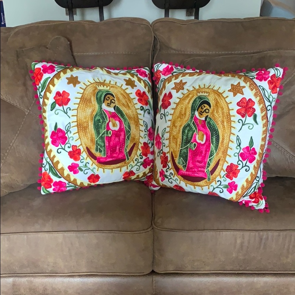 Virgin Mary Decorative Pillows